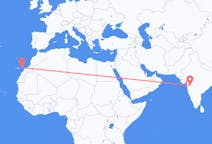 Flyg från Shirdi, Indien till Ajuy, Spanien