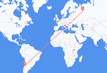 Flights from Santiago de Chile, Chile to Syktyvkar, Russia
