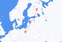 Flights from Joensuu, Finland to Łódź, Poland
