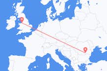 Flyreiser fra Liverpool, til București