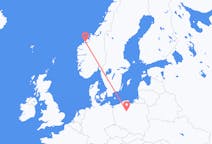 Vols depuis la ville de Molde vers la ville de Bydgoszcz