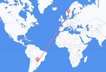 Flyrejser fra Puerto Iguazú, Argentina til Oslo, Norge
