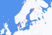 Flights from Karup, Denmark to Oulu, Finland