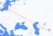 Flyg från Buchara, Uzbekistan till Kalmar, Sverige