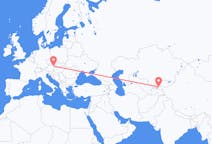 Flyg från Fergana, Uzbekistan till Vienna, Österrike