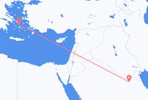 Flyrejser fra Qaisumah, Saudi-Arabien til Mykonos, Grækenland