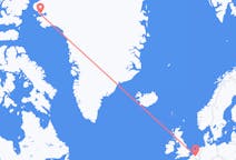 Flüge von Brüssel, Belgien nach Qaanaaq, Grönland