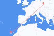 Flyg från Teneriffa, Spanien till Wroclaw, Polen