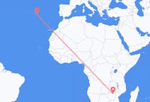 Flyg från Harare, Zimbabwe till Ponta Delgada, Portugal