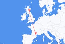 Flyrejser fra Edinburgh, Skotland til Carcassonne, Frankrig