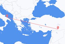 Flights from Şanlıurfa, Turkey to Bari, Italy