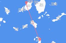 Flights from Parikia to Santorini