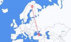 Flights from Tokat, Turkey to Rovaniemi, Finland
