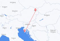 Flyrejser fra Pula, Kroatien til Wien, Østrig