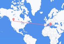Flyrejser fra Cranbrook, Canada til Palermo, Italien