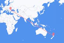 Flyg från Rotorua, Nya Zeeland till Bukarest, Rumänien