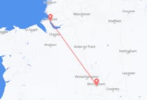 Flights from Birmingham, England to Liverpool, England