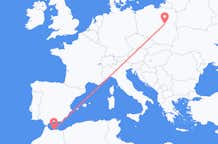 Flyrejser fra Al Hoceima til Warszawa