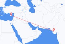 Flyreiser fra Kandla, til Larnaka