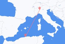 Flyg från Alger till Milano