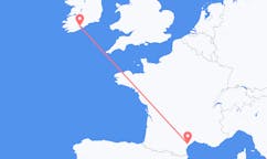 Flyreiser fra Cork, Irland til Aspiran, Frankrike