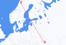 Flights from Zaporizhia, Ukraine to Hemavan, Sweden