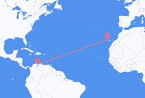 Flyreiser fra Maracaibo, Venezuela til Santa Cruz De La Palma, Spania