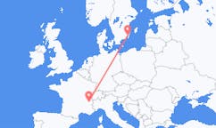 Flüge aus Chambery, Frankreich nach Kalmar, Schweden