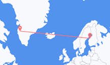 Flyg från Karleby till Kangerlussuaq