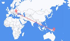 出发地 巴布亚新几内亚图菲目的地 罗马尼亚錫比烏的航班