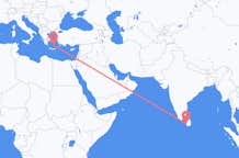 Flights from Colombo to Santorini
