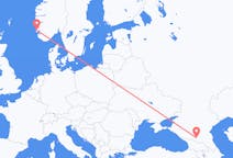 Flights from Nalchik, Russia to Haugesund, Norway