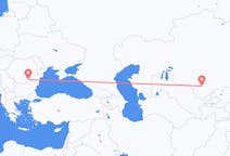 Flyreiser fra Turkistan, til București