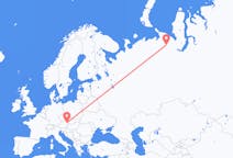 Flights from Vorkuta, Russia to Vienna, Austria