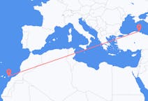 Flights from Sinop, Turkey to Fuerteventura, Spain
