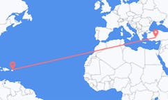 美国出发地 聖胡安德蒂瓦斯區飞往美国目的地 科尼亞的航班