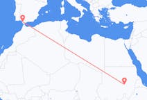 Flights from from Khartoum to Jerez