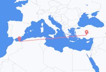 出发地 摩洛哥出发地 納祖爾目的地 土耳其科尼亞的航班