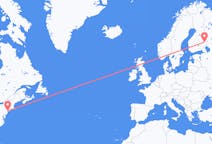 Flights from New York, the United States to Joensuu, Finland
