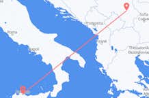 Vols de Palerme vers la ville de Niš