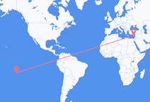 Flyg från Hao, Franska Polynesien till Larnaca, Franska Polynesien