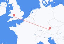 Flights from Salzburg, Austria to Bristol, the United Kingdom