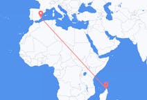 Flyg från Antsiranana, Madagaskar till Alicante, Spanien