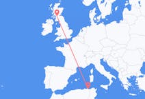 Flights from Annaba, Algeria to Glasgow, Scotland