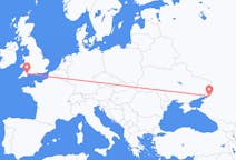 Flights from Rostov-on-Don, Russia to Exeter, the United Kingdom