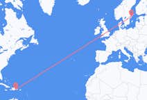 Flyrejser fra Santo Domingo, den Dominikanske Republik til Stockholm, Sverige
