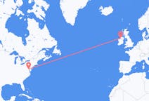 Flights from Washington, D. C. , the United States to Donegal, Ireland