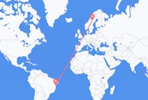 Flights from Salvador, Brazil to Vilhelmina, Sweden