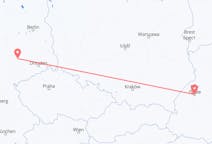 Flyg från Lviv till Leipzig