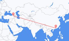Flights from Huizhou to Kars